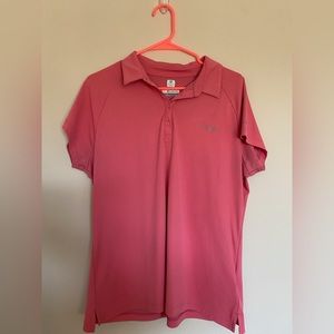 Columbia Omni Freeze Pink Polo